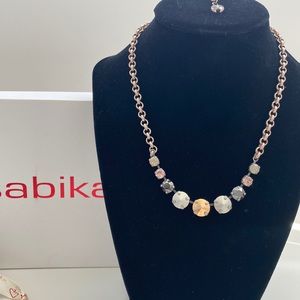 Authentic Sabika Raw Elegance necklace from Winter of 2013 collection-retired